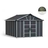 Abri de jardin en polycarbonate 11,7m² sans plancher YUKON - Palram - Canopia Ma boutique